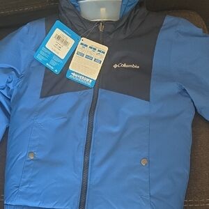 Columbia Kids Two-Tone Blue Two-Piece Snow Suit With Reversible Jacket